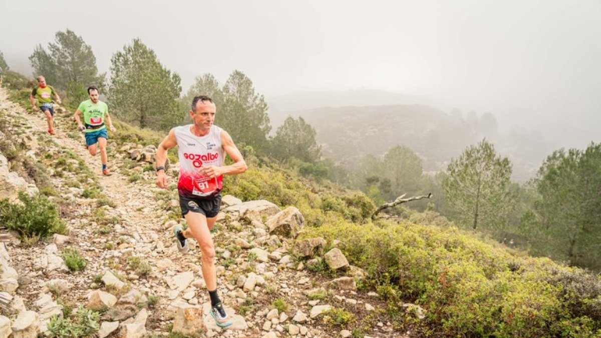 José María Garcia López, ganador de la carrera roja.