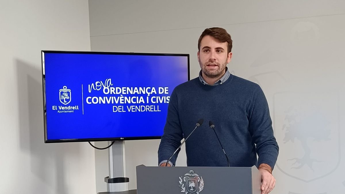 Christian Soriano, concejal de Seguridad, anunciando las medidas.