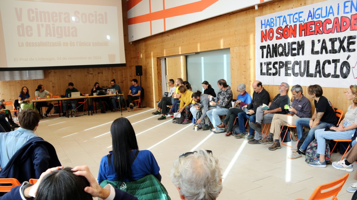 La 5.ª Cumbre Social del Agua celebrada en el Prat de Llobregat