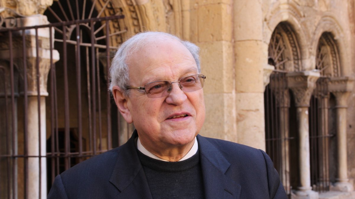 El mossèn Miquel Barbarà en una imatge d’arxiu.