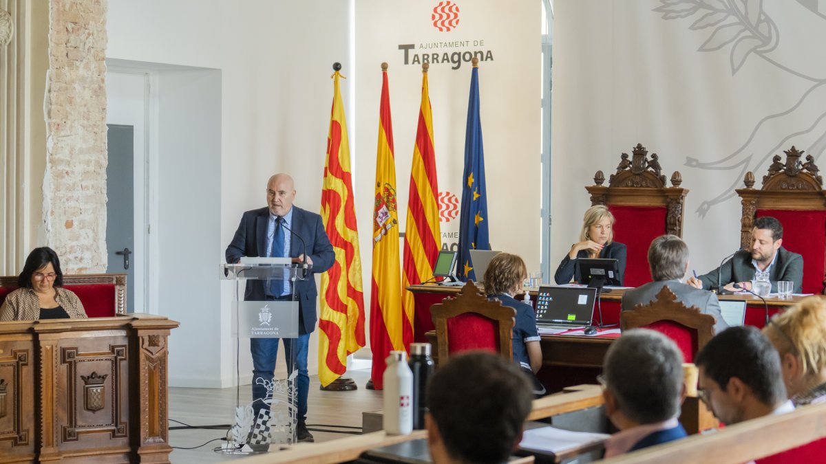 Javier Gómez i Jaime Duque van abandonar el grup municipal de Vox a l’Ajuntament el passat març.