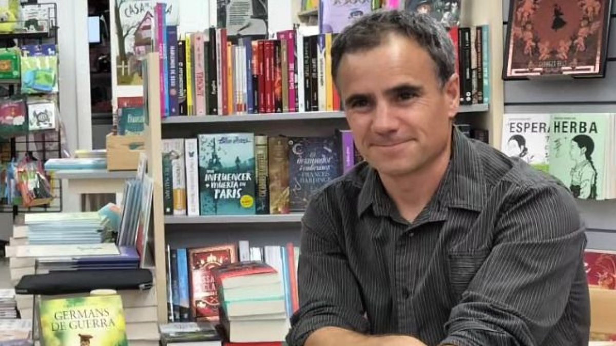 Jordi Romeu Carol és l’autor de la novel·la històrica ‘Germans de Guerra’.