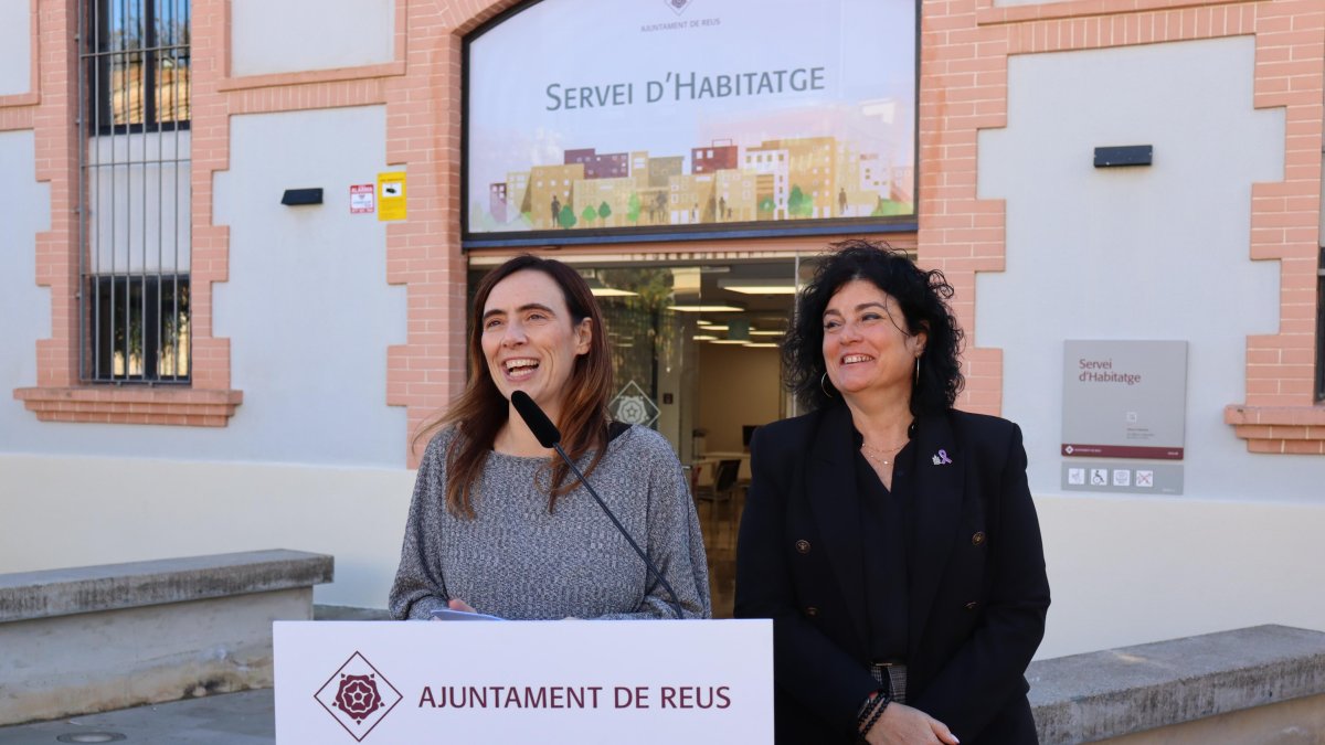 Inauguració de la seu del Servei d'Habitatge de Reus.