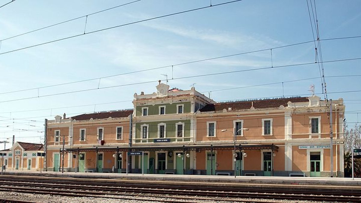 Estación de Móra la Nova.