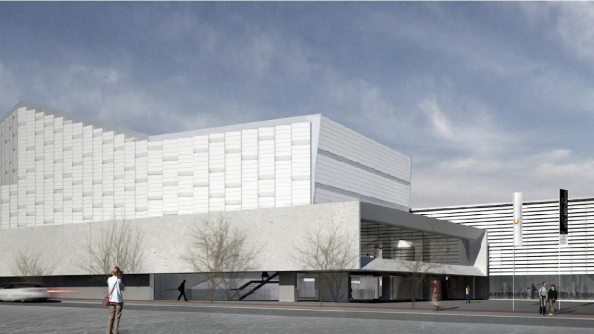 Render del Teatro Auditorio de Cambrils.
