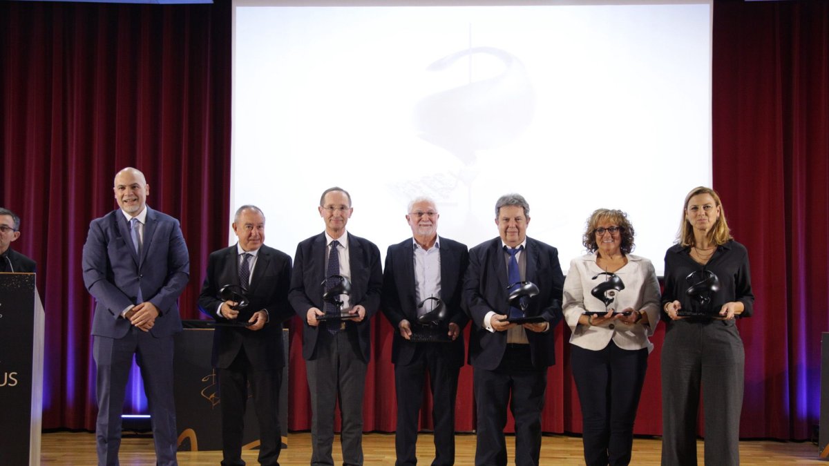 Imagen de los galardonados con un premio Antonius Musa