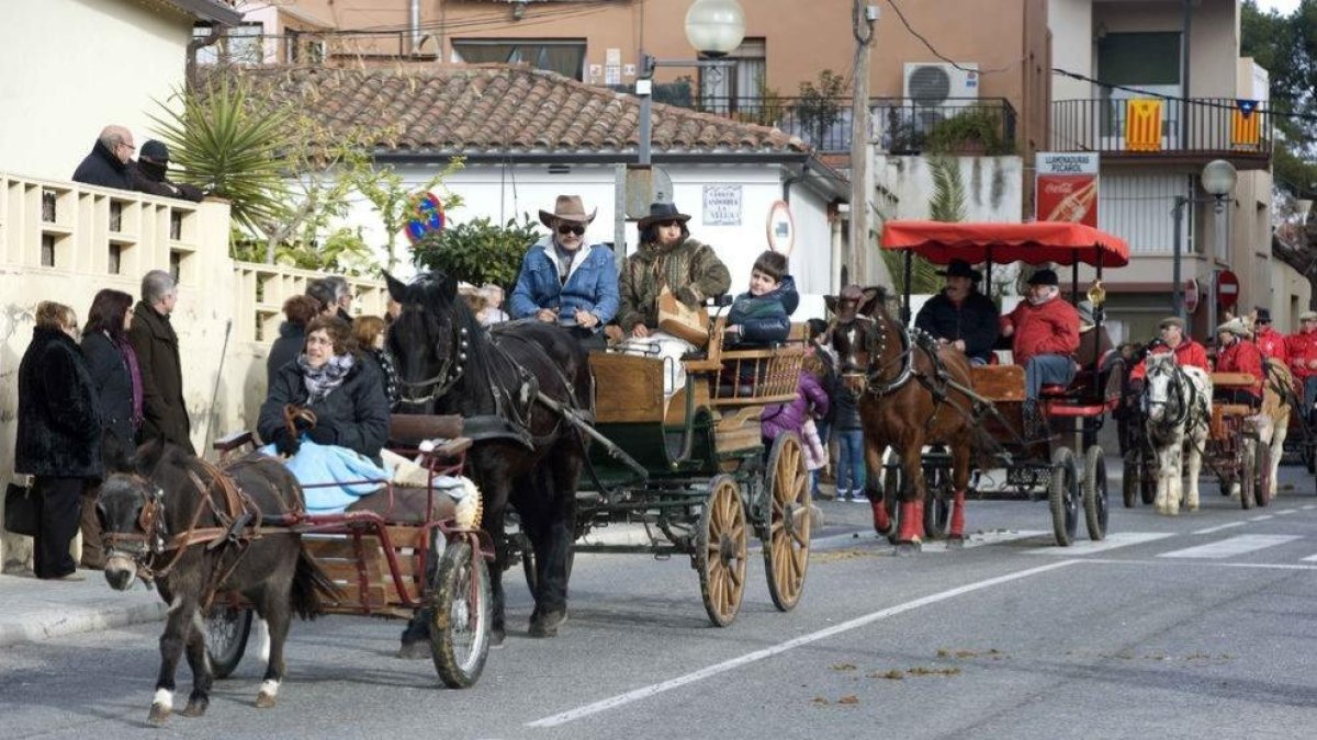Imatge d’arxiu dels Tres Tombs de Sant Antoni de Valls.