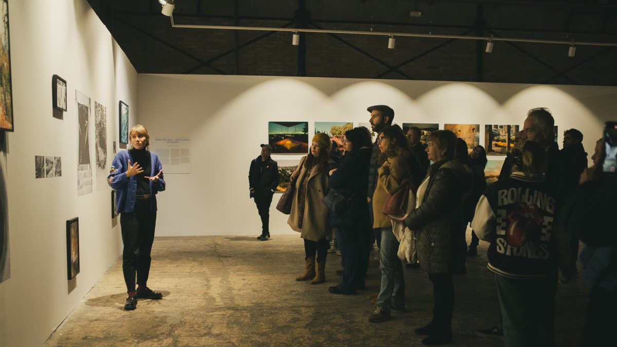 Visita a l'exposició Talent Latent 2024 al Tinglado 2.