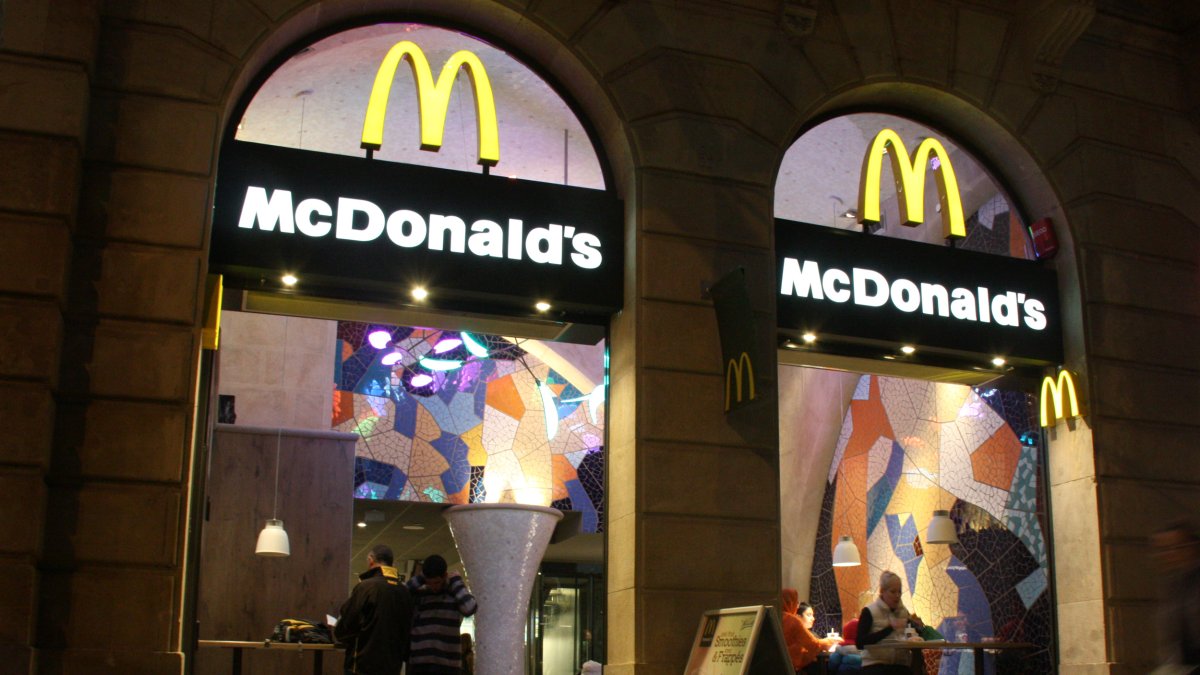 Un McDonald's en Barcelona.