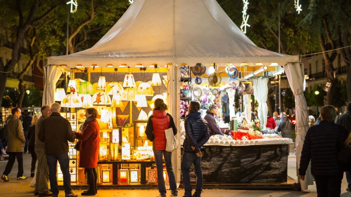 Feria de la artesanía de Tarragona.