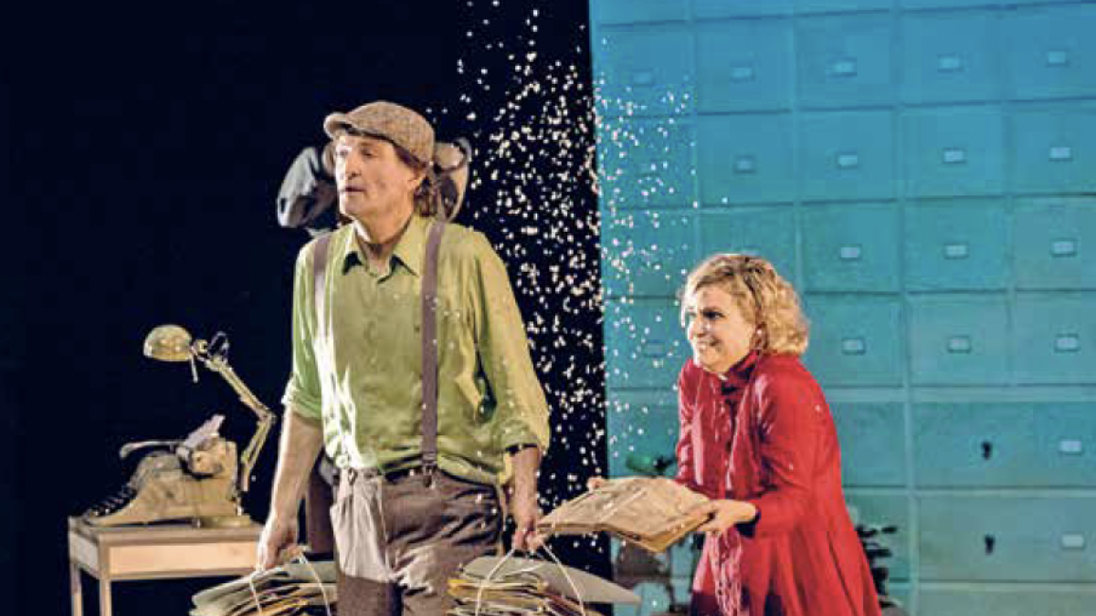 Els intèrprets de l’obra, Xavi Idàñez i Txell Botey.