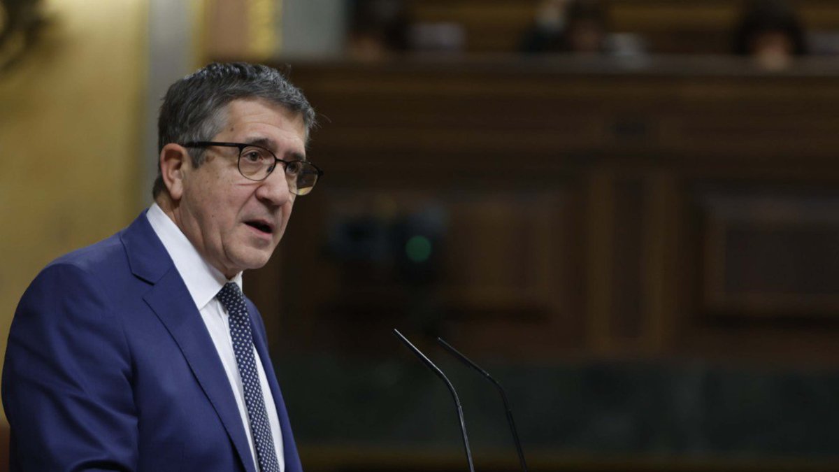 El portaveu del PSOE, Patxi López, en una imatge d'arxiu
