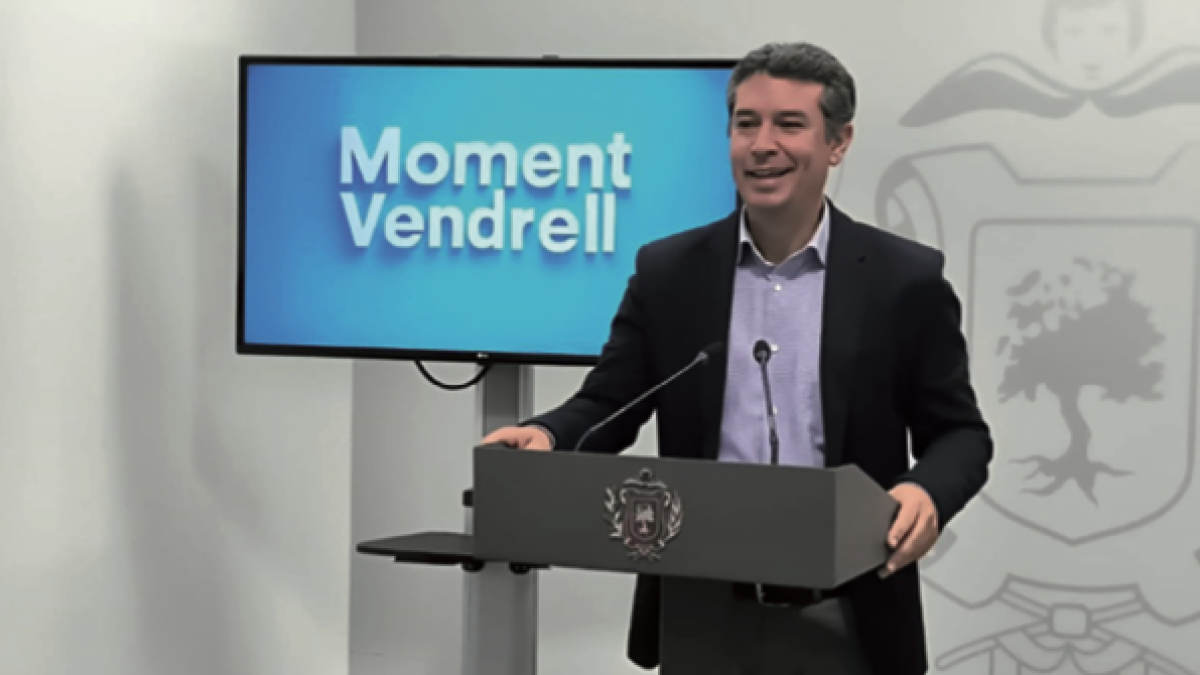 L’alcalde del Vendrell, Kenneth Martínez ha començat l’any destacant els projectes que afrontarà el consistori els pròxims mesos.