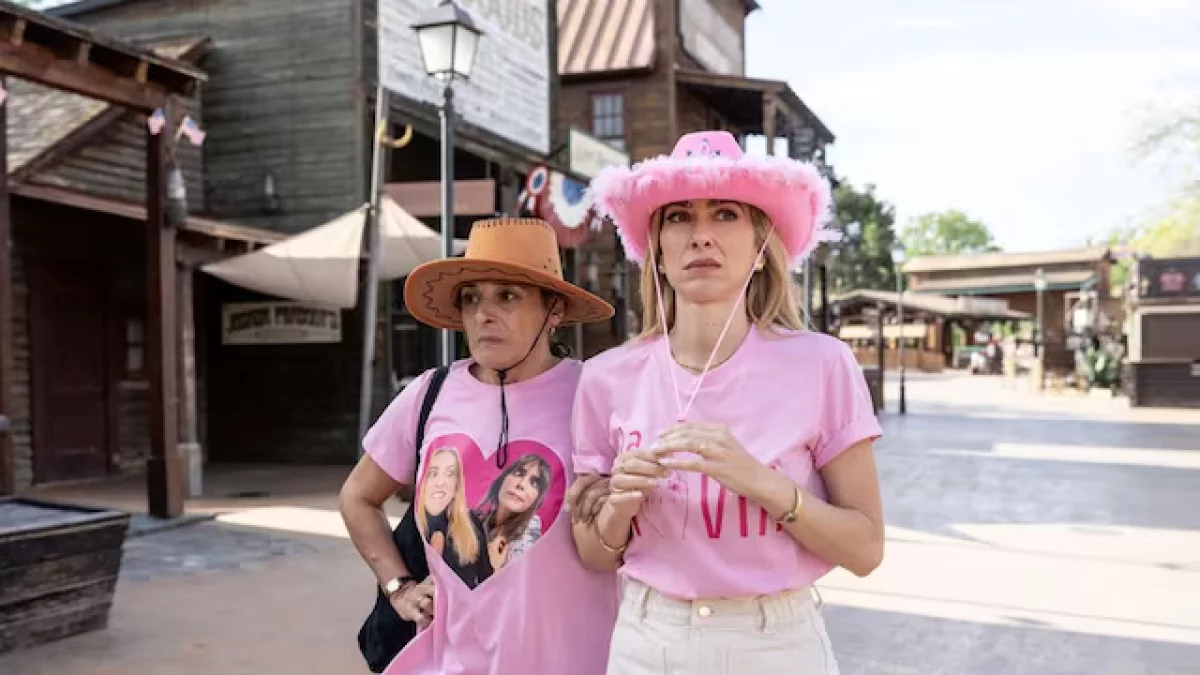 Imatge promocional de la tercera temporada de 'Machos Alfa', rodada a PortAventura World