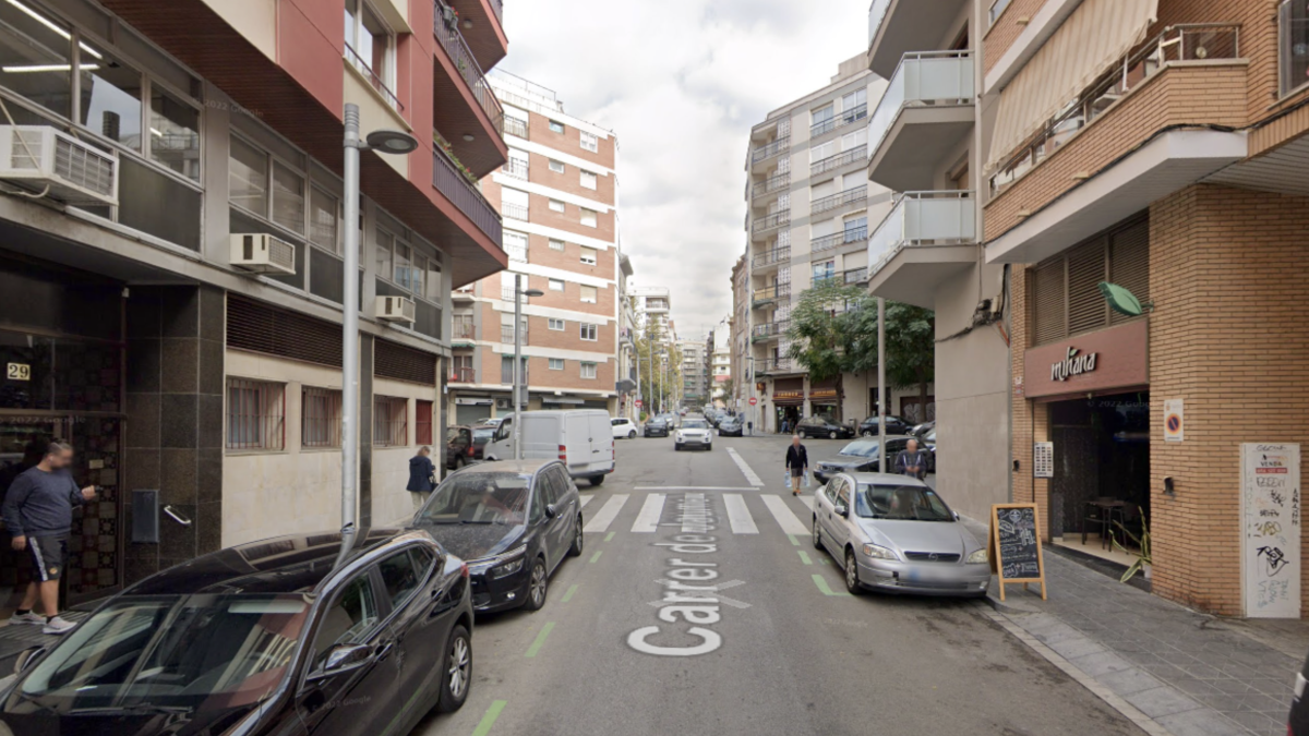 Los hechos tuvieron lugar en la calle Jaume I, a la altura del número 16