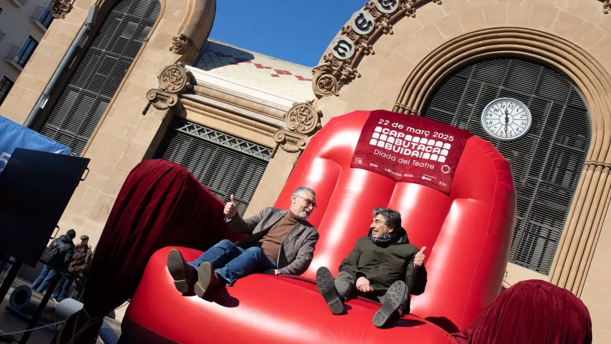 Presentación de Ninguna butaca vacía en Tarragona.