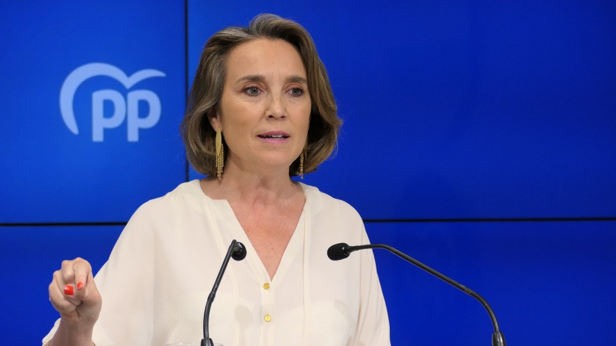 Imagen de archivo de la secretaria general del PP, Cuca Gamarra