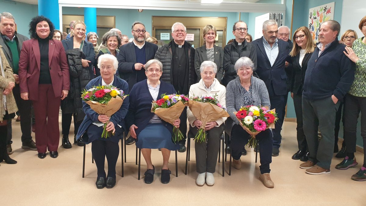 Acte de reconeixement a les Filles de la Caritat de Reus.