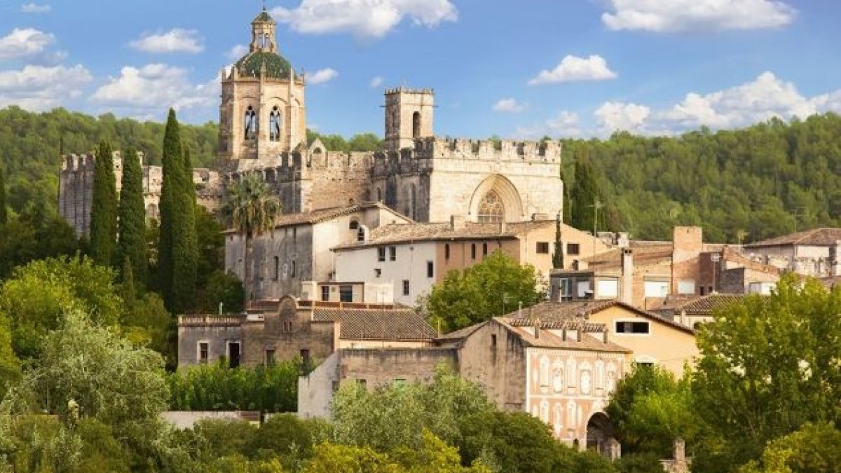 Imagen del Monasterio de Santes Creus, en Aiguamúrcia.