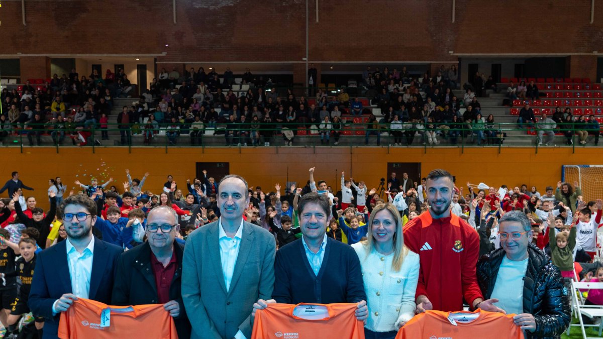 Imatge de l'esdeveniment, que va tenir lloc ahir al Pavelló d'Esports de Tarragona