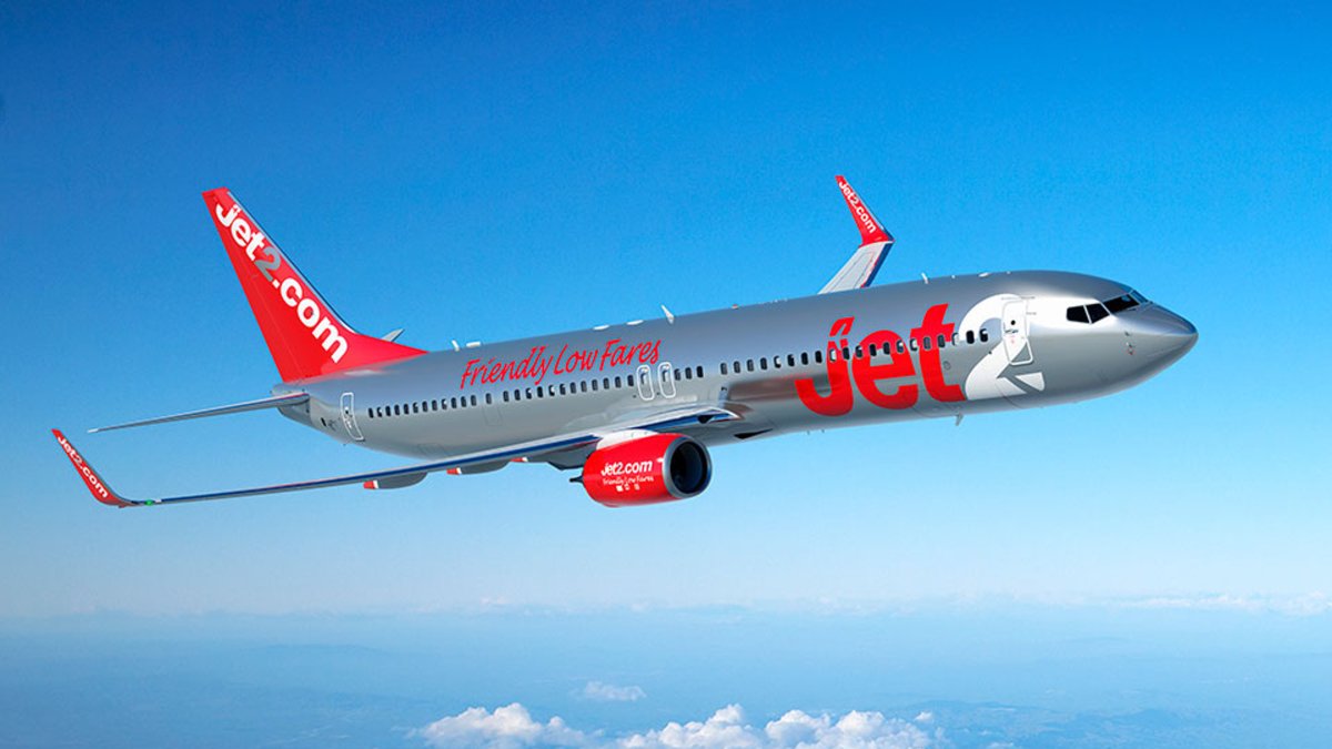 Un avió de la companyia britànica Jet2.com.