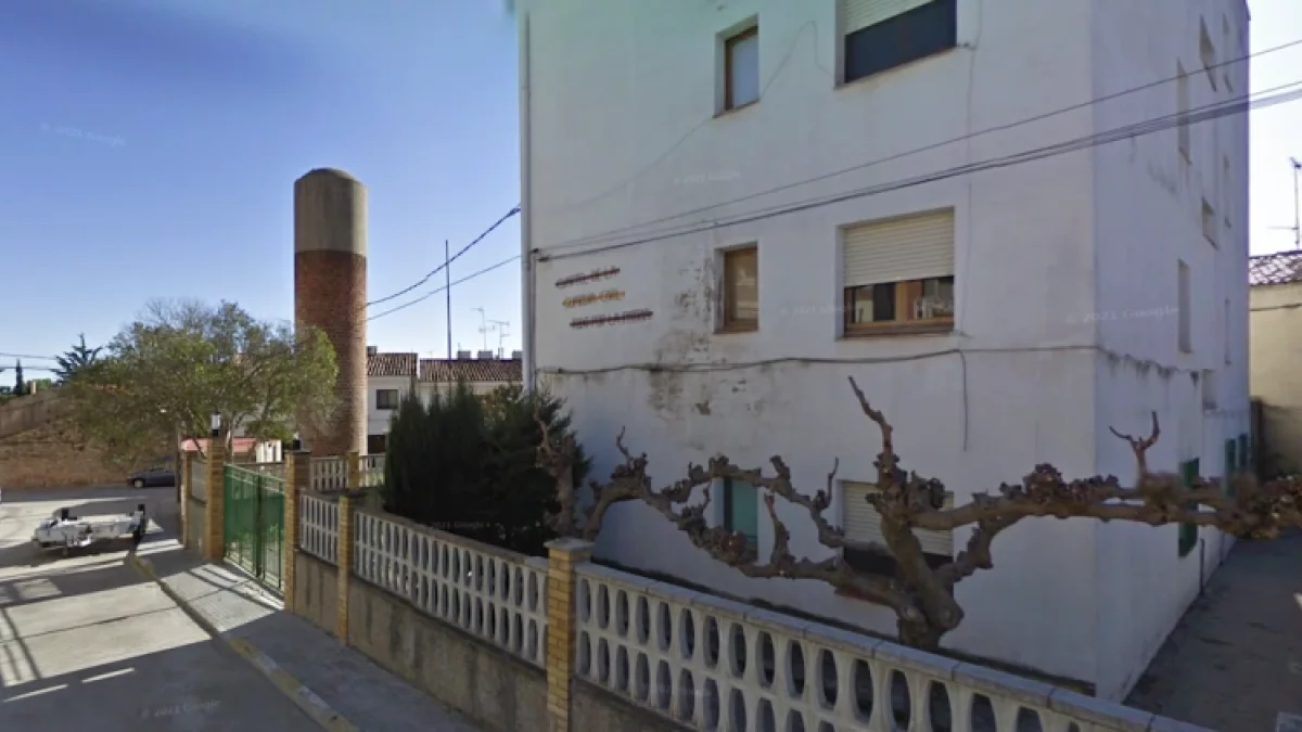 Exterior del antiguo cuartel de la Guardia Civil.