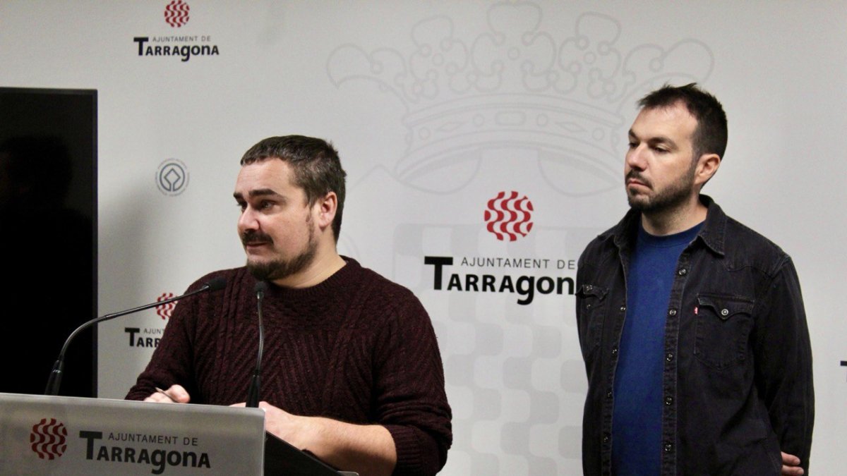 Jordi Collado durant la seva compareixença.