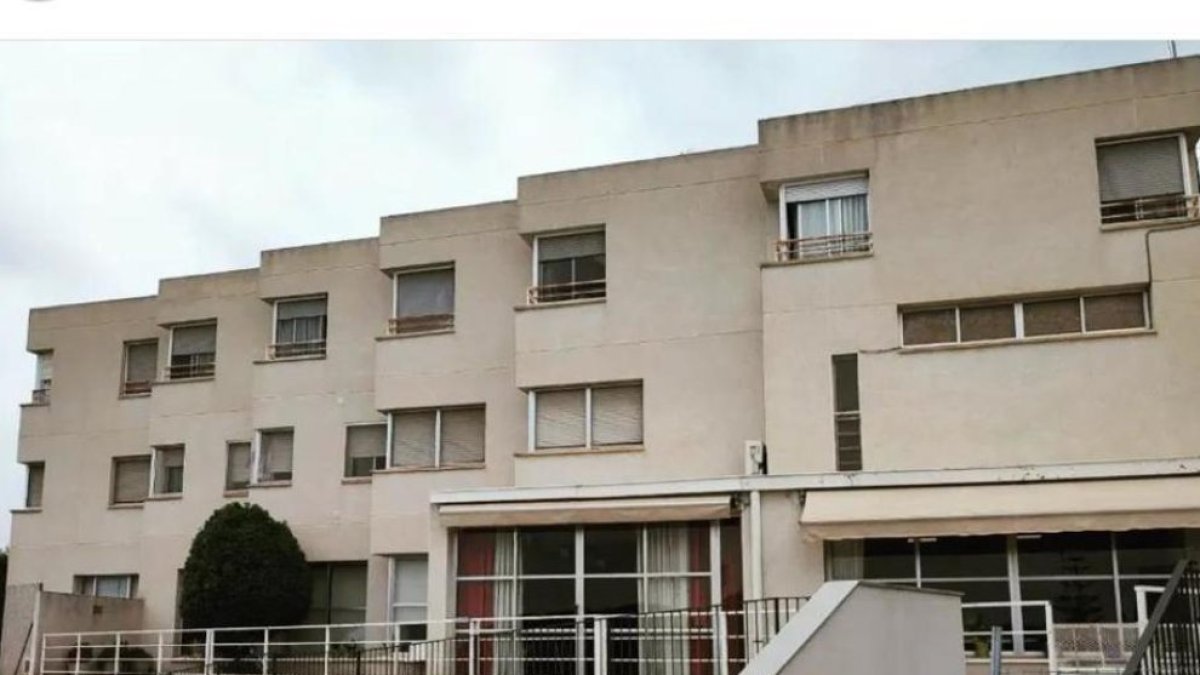 Exterior de la residencia Virgen de la Riera de les Borges del Camp.