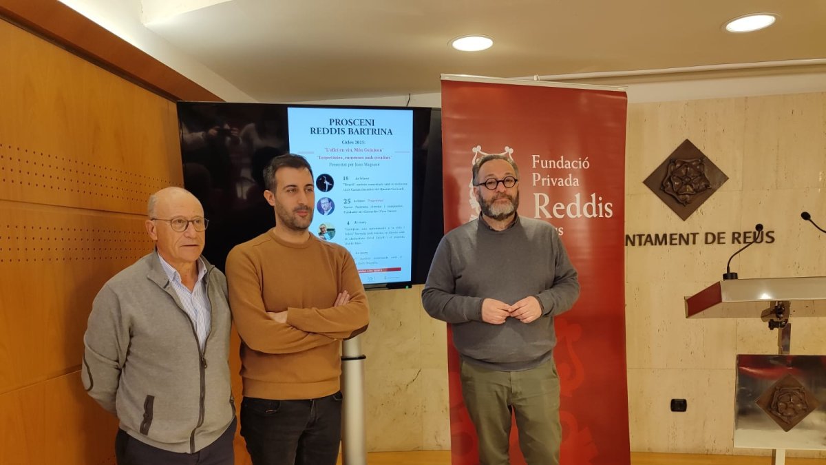 Fotografía del acto de presentación del Prosceni Reddis Bartrina 2025.