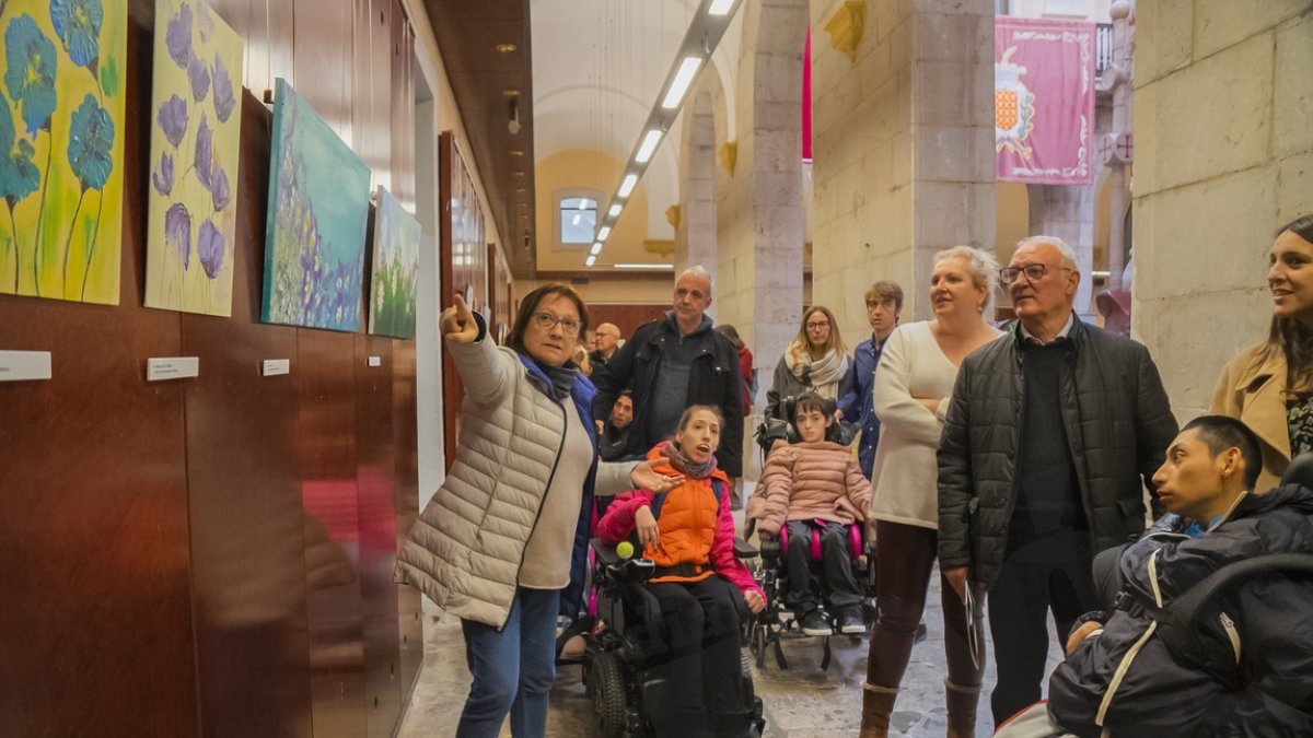 Exposició dels usuaris de La Muntanyeta.