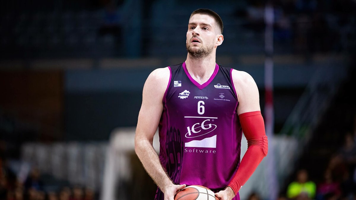 David Cuéllar en la seva etapa al Força Lleida.