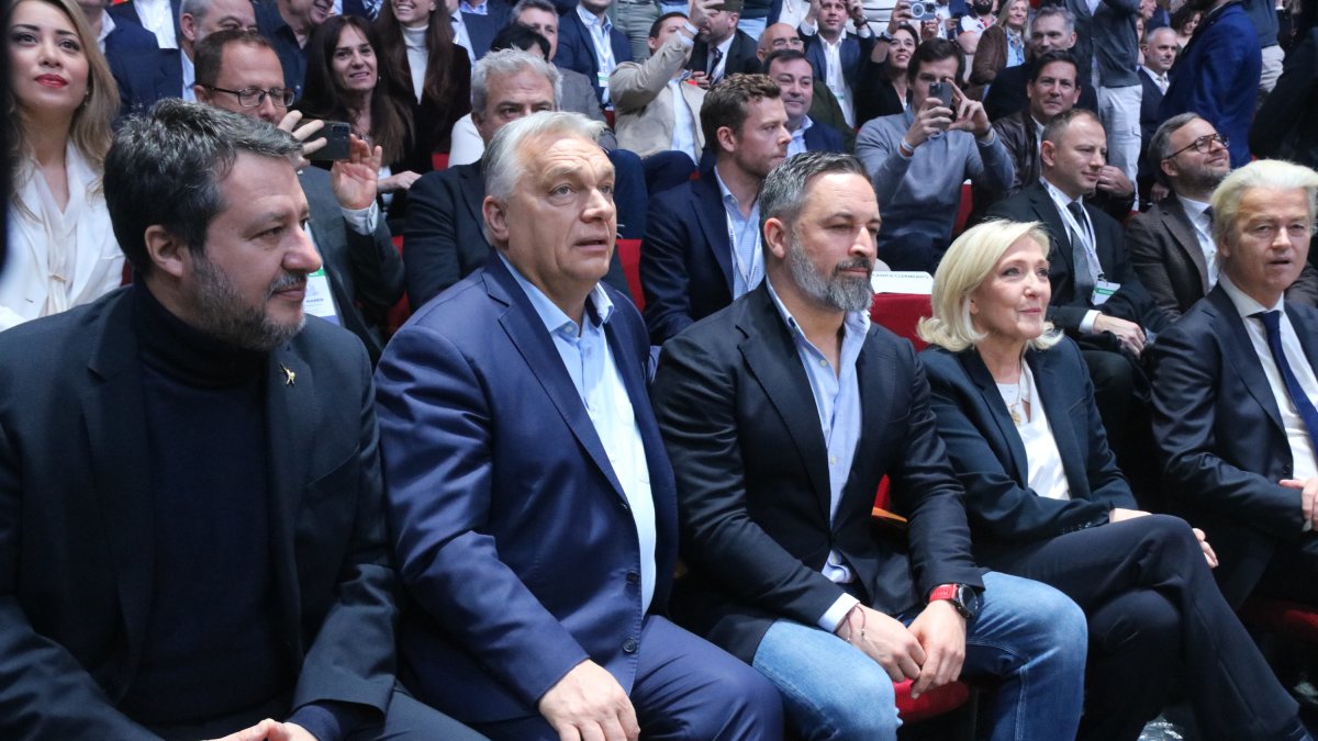Salvini, Orban, Abascal i Le Pen, a la cimera de 'Patriots'