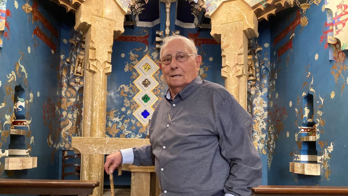 Imatge d'arxiu del regidor de Roda de Berà, Baltasar Virgili.