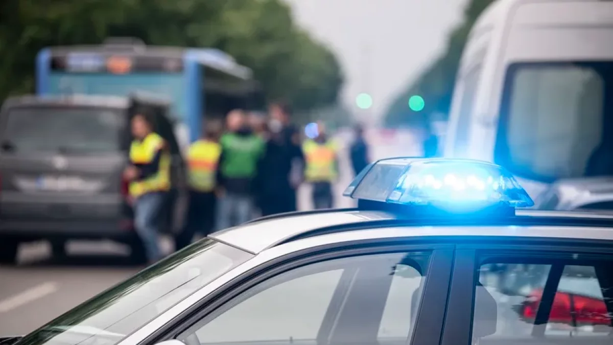 Imatge d'arxiu d'un cotxe de policia a Munic.