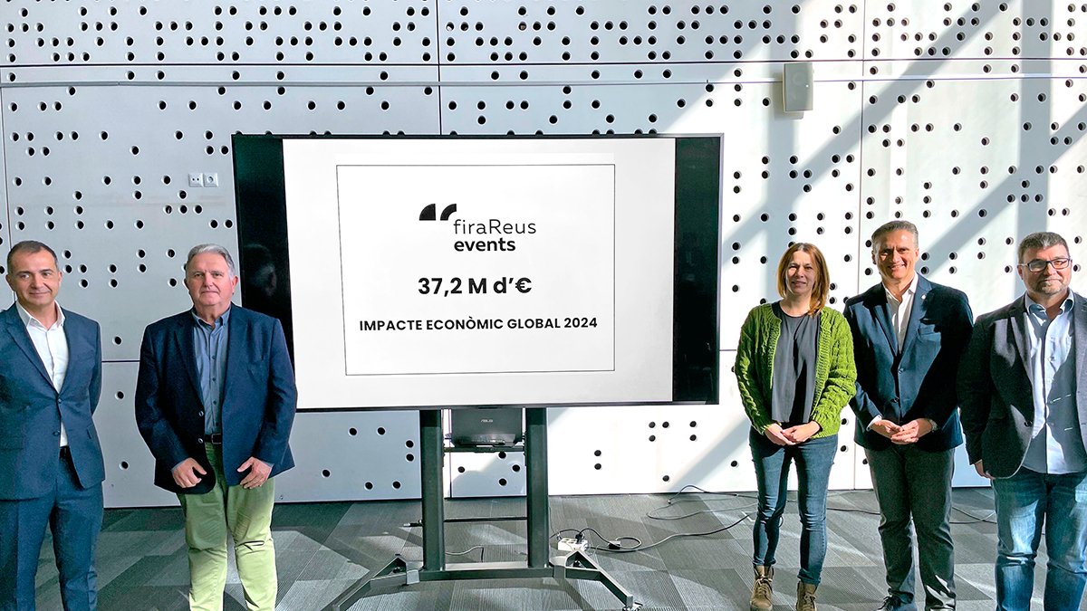 Presentació de l'impacte econòmic de firaReus al territori.