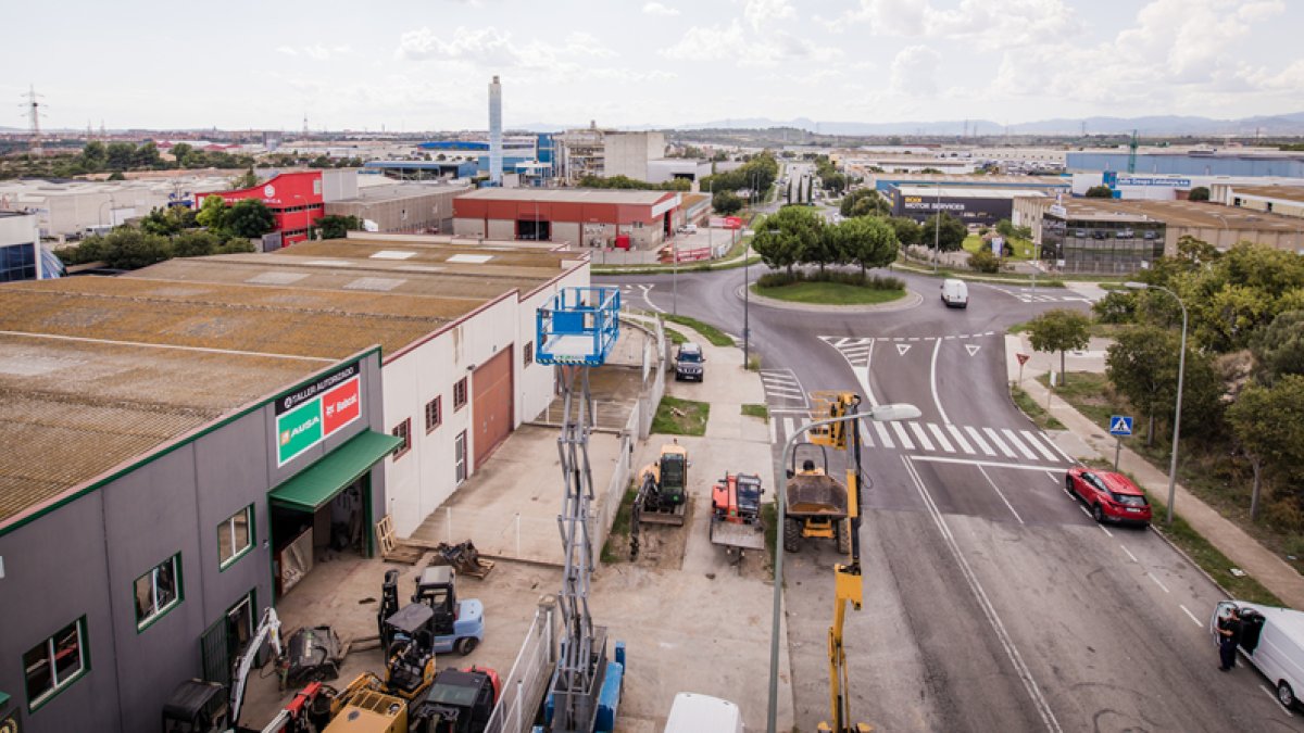 Imatge d'arxiu del polígon Riu Clar de Tarragona.