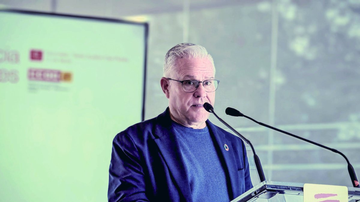 Pere Granados en el Congreso FSC de Comisiones Obreras en las Comarcas Tarraconenses.