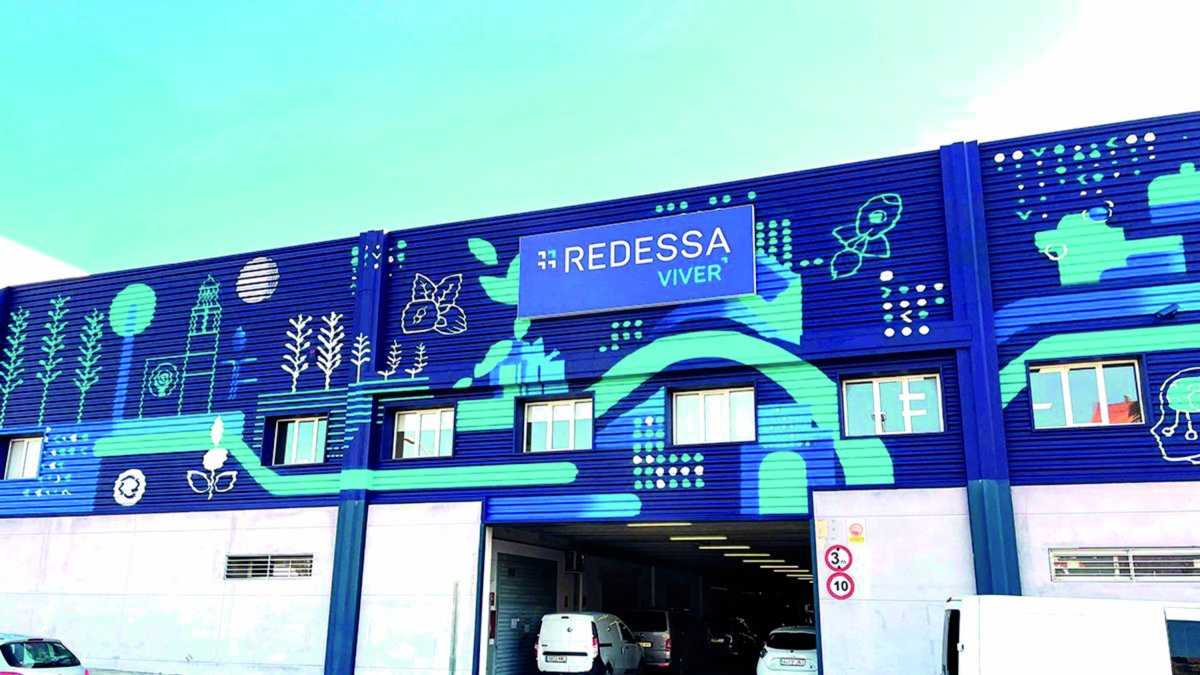 El mural de Redessa.