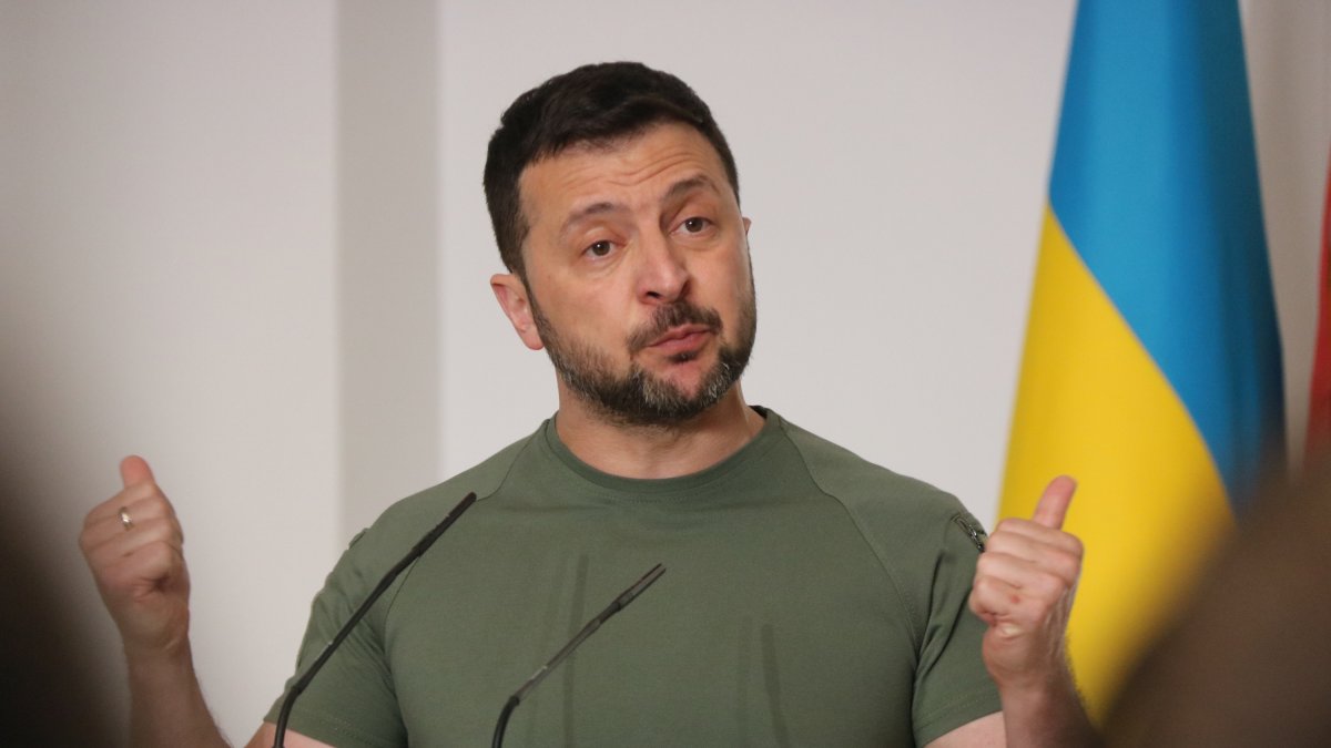 Imatge d'arxiu del president d'Ucraïna, Vlodímir Zelenski