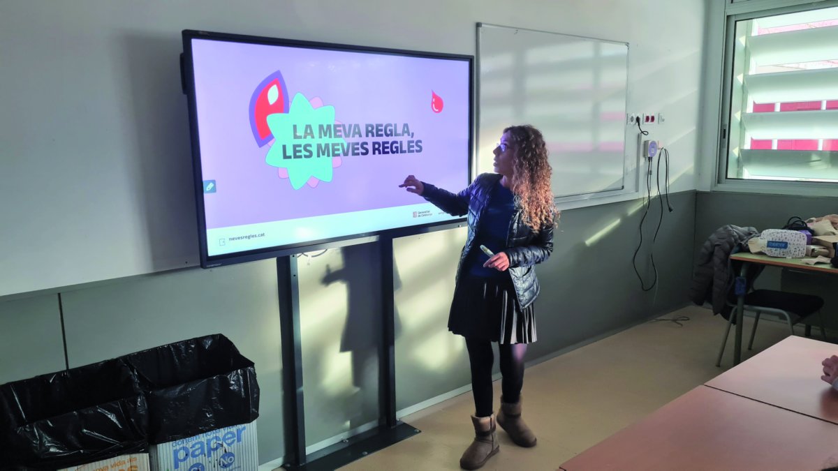 El programa «Mi regla, tus reglas» se hizo en el 2022.