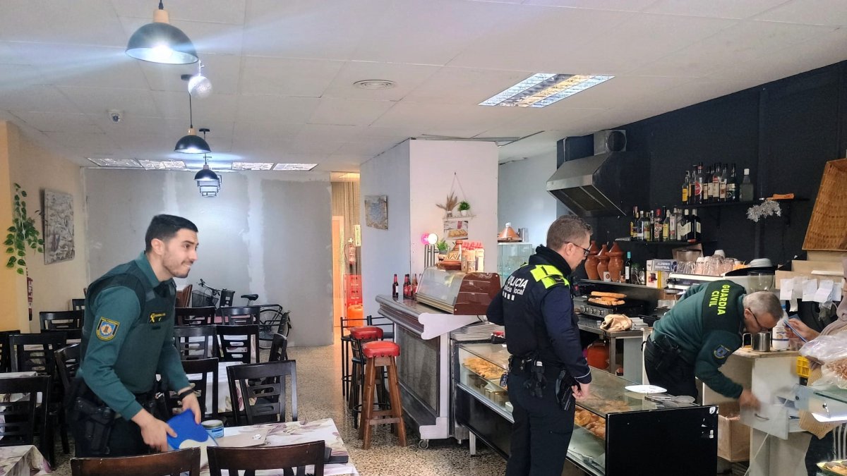 Imatge d'un dels establiments inspeccionats a Torredembarra.