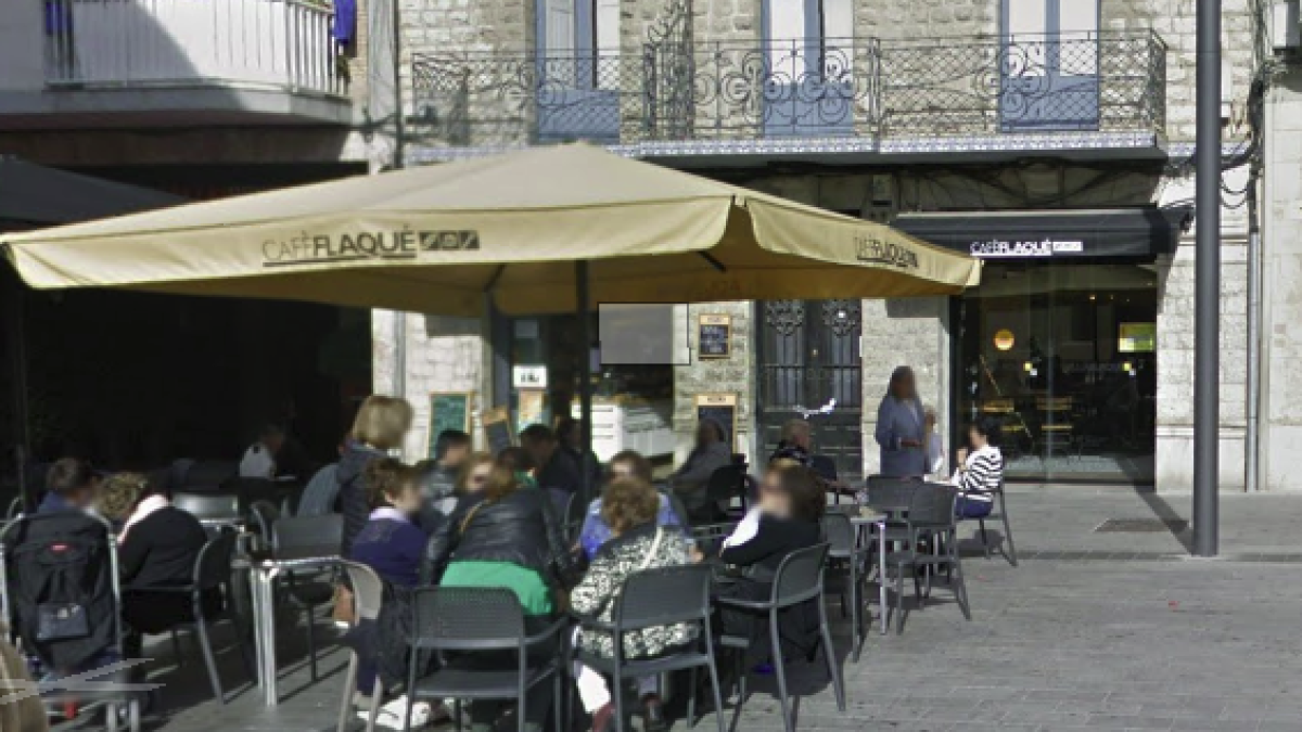 Imagen de la Fleca Flaqué de la plaza Corsini de Tarragona.