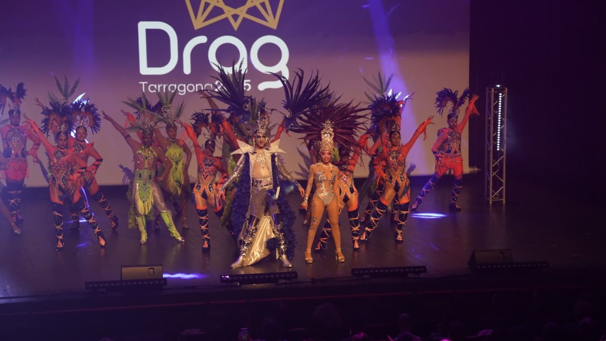 Un instant de la gala Tarragona Drag.