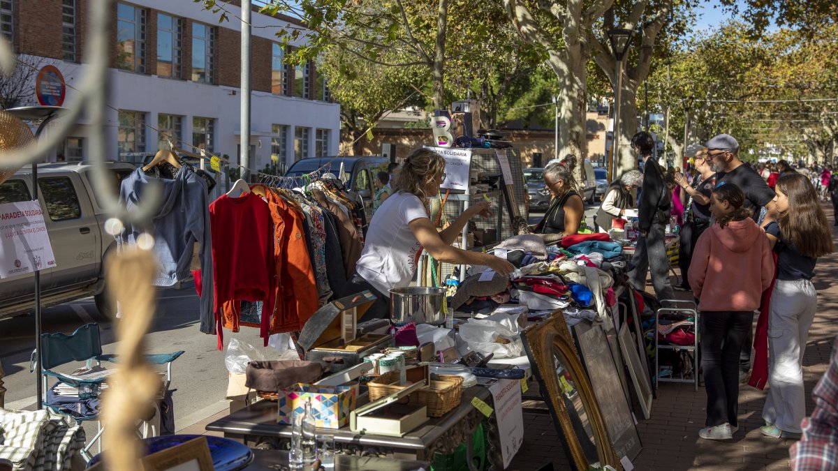 Imagen de la quinta edición del Mercado de segunda mano del Morell.