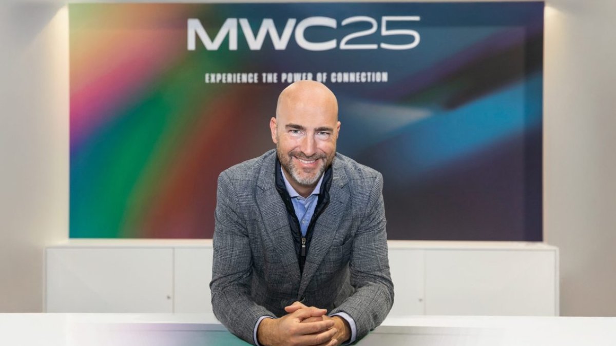 Carles Castilla, CEO de la compañía, en el Mobile World Congress 2025.