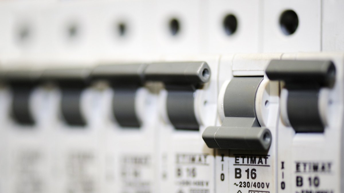 Imagen de archivo de un contador eléctrico.