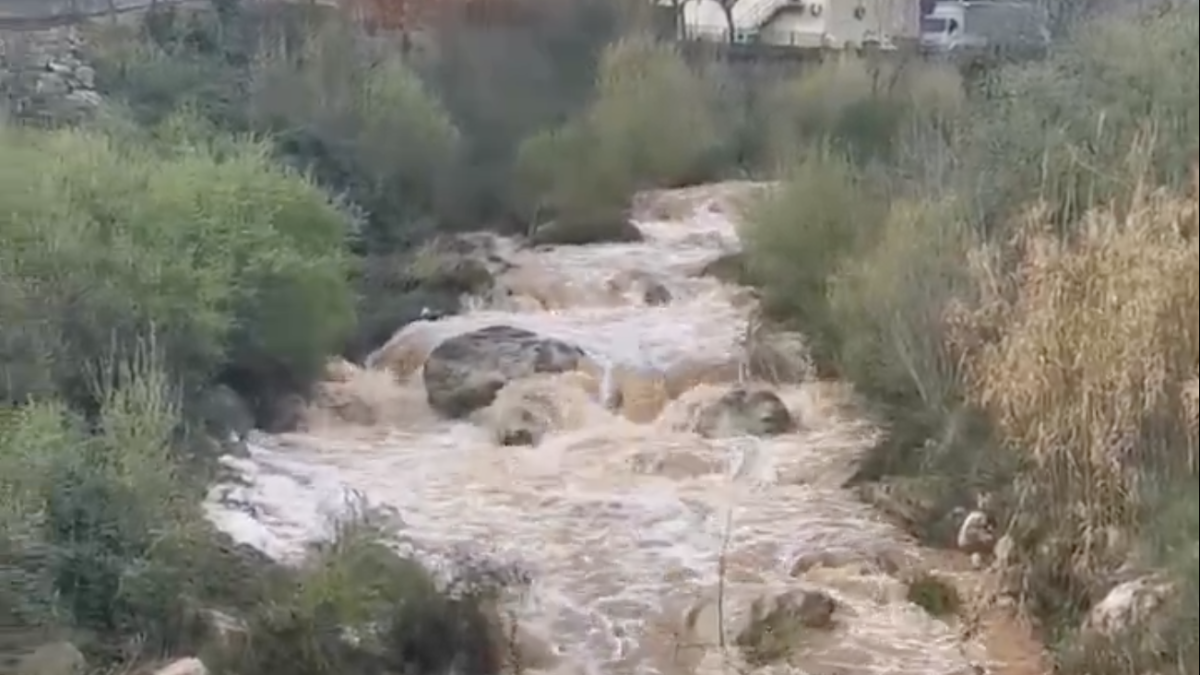 Imagen del río Brugent en su paso por La Riba