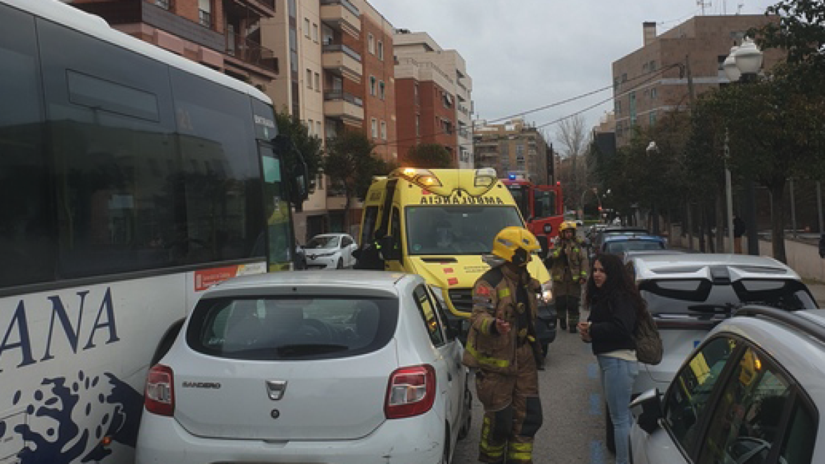 Imagen del lugar del accidente.