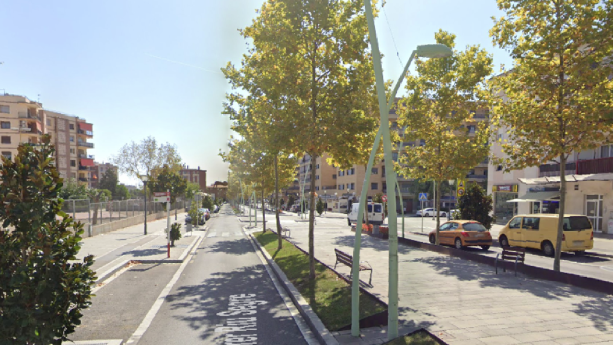 Imagen de archivo de la Rambla de Ponent