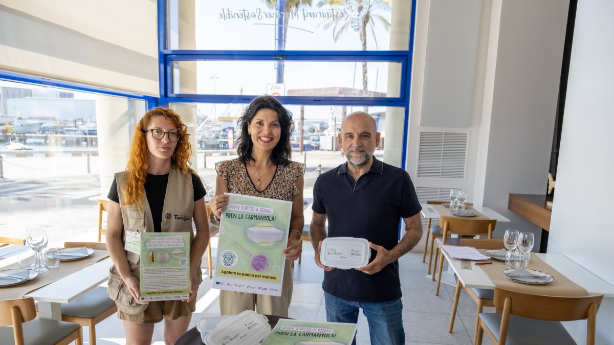 Imagen de archivo de la presentación campaña 'Cogemos la sartén por el mango'.